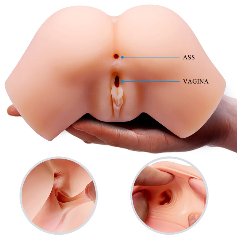 CRAZY BULL - VIBRATORE REALISTICO SAMANTHA CON VAGINA E ANO