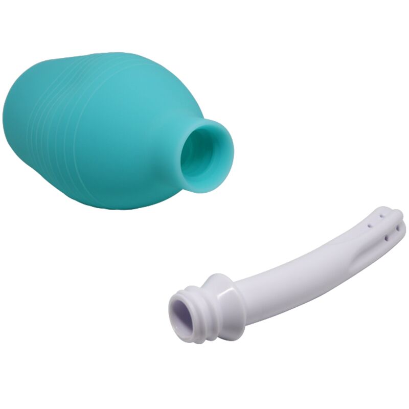 MR PLAY - DOCCIA IN GOMMA BLU ANAL PEAR