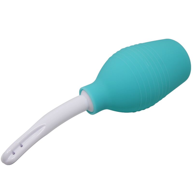 MR PLAY - DOCCIA IN GOMMA BLU ANAL PEAR