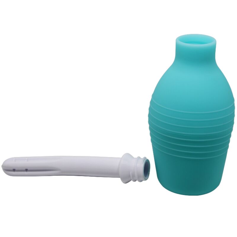 MR PLAY - DOCCIA IN GOMMA BLU ANAL PEAR