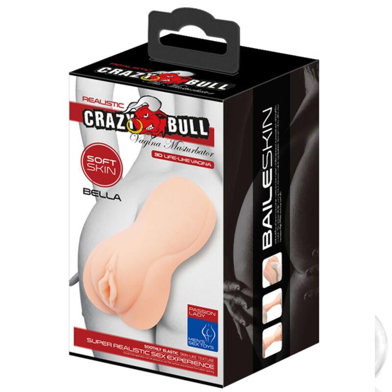 CRAZY BULL - BELLA MASTUBATRICE A FORMA DI VAGINA