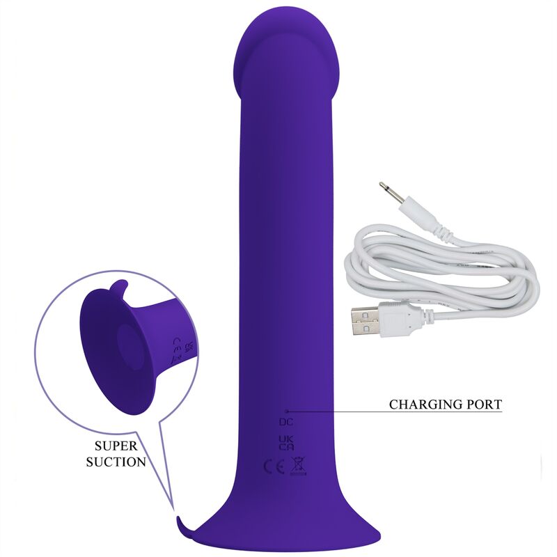 PRETTY LOVE - DILDO VIBRANTE MURRAY YOUTH E VIOLA RICARICABILE