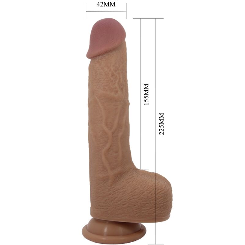 PRETTY LOVE - TOMMY DILDO VIBRATORE REALISTICO 22,5 CM