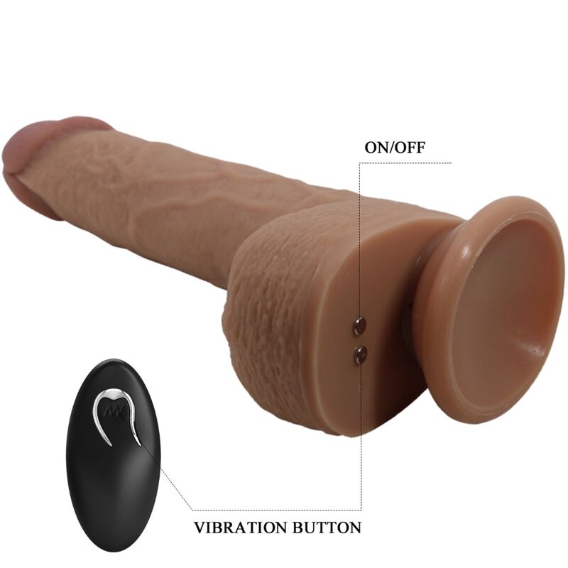 PRETTY LOVE - TOMMY DILDO VIBRATORE REALISTICO 22,5 CM