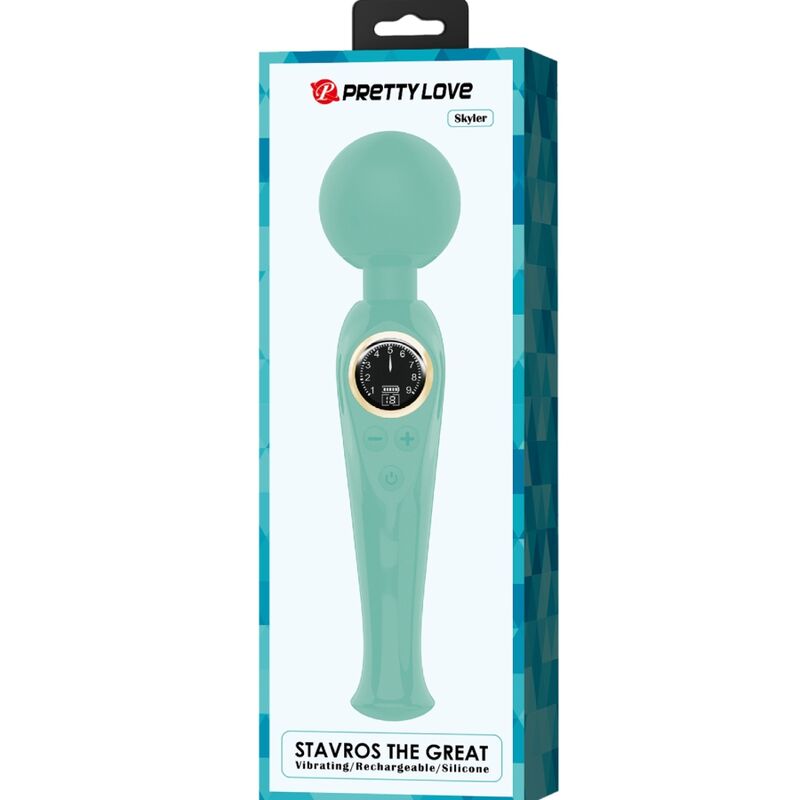 PRETTY LOVE - VIBRADOR SKYLER GREEN WAND