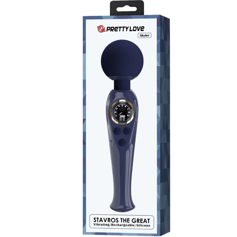 PRETTY LOVE - SKYLER VIBRATORE BACCHETTA BLU