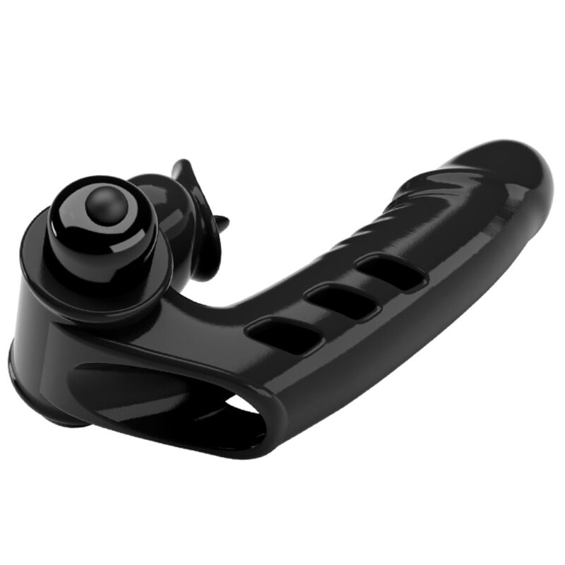 PRETTY LOVE - VIBRATORE CORBIN NERO COVER PER DITA