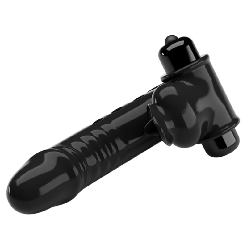 PRETTY LOVE - VIBRATORE CORBIN NERO COVER PER DITA