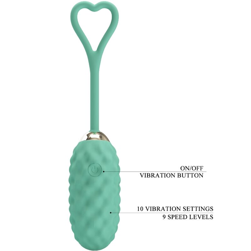 PRETTY LOVE - UOVO VIBRANTE TELECOMANDATO VIVIAN GREEN