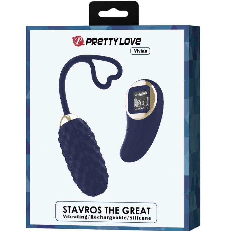 PRETTY LOVE - VIVIAN BLUE UOVO VIBRANTE TELECOMANDATO