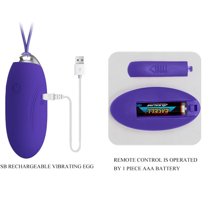 PRETTY LOVE - JENNY YOUTH VIOLATING EGG TELECOMANDO VIOLET