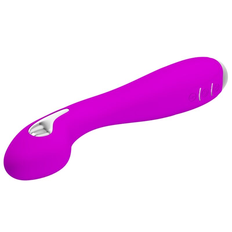 PRETTY LOVE - HECTOR VIBRADOR ELECTROSHOCK RECARGABLE IMPERMEABLE MORADO