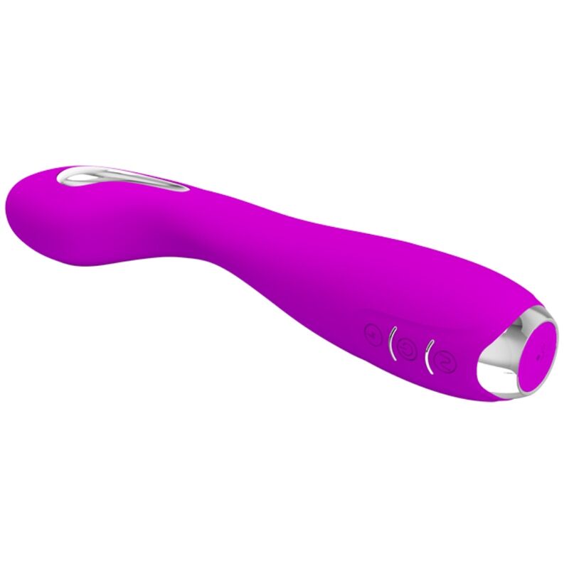 PRETTY LOVE - HECTOR VIBRADOR ELECTROSHOCK RECARGABLE IMPERMEABLE MORADO
