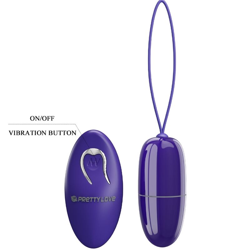 PRETTY LOVE - SELKIE YOUTH MINI UOVO VIBRANTE VIOLA TELECOMANDO