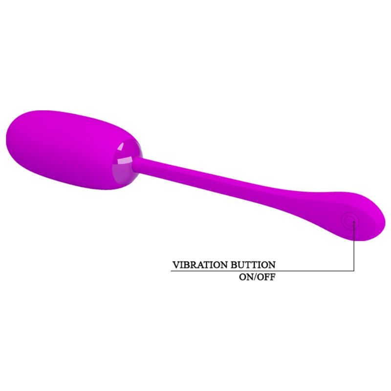 PRETTY LOVE - JULIUS UOVO VIBRANTE RICARICABILE IMPERMEABILE VIOLA