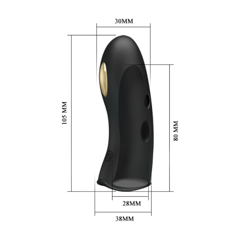 PRETTY LOVE - MARICO BLACK ELETTROSTIMOLATORE COPRIDITA