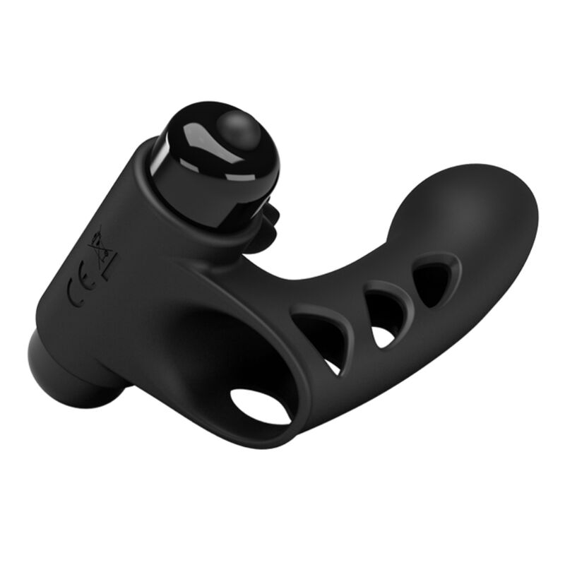 PRETTY LOVE - FUNDA PARA DEDO CON VIBRADOR ORLANDO NEGRO