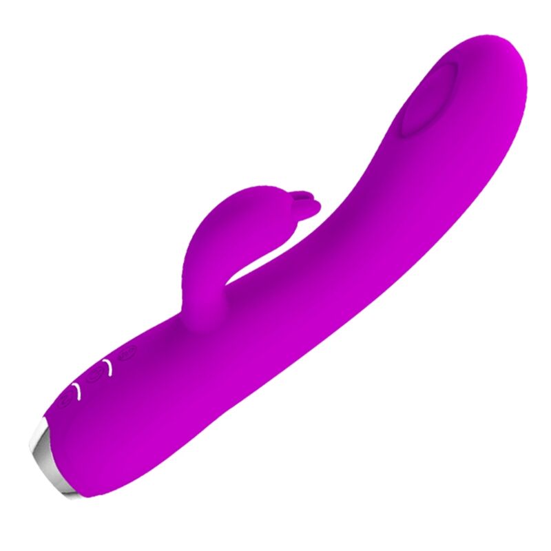 PRETTY LOVE - VIBRATORE REGINA - ONDE STIMOLANTI RICARICABILE VIOLA