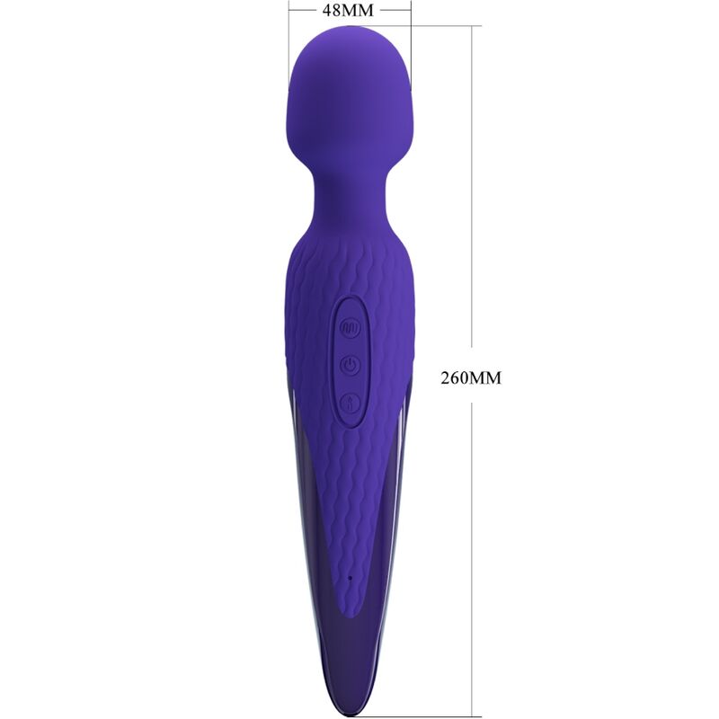 PRETTY LOVE - ANTONY YOUTH VIBRATORE A BACCHETTA VIOLA EFFETTO CALORE