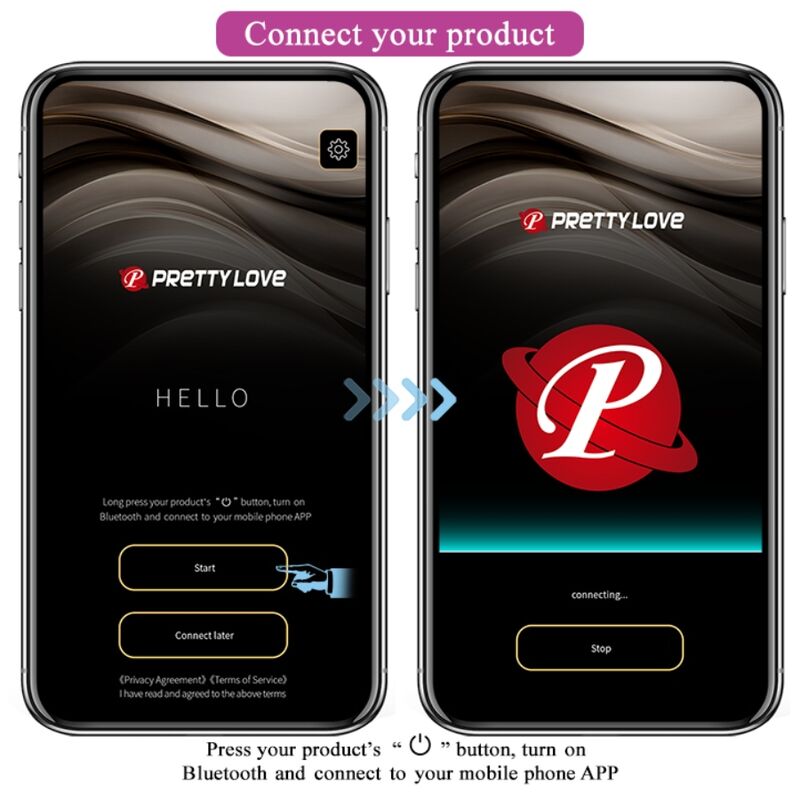 PRETTY LOVE - PALLINE VIBRANTI RICARICABILI ROSA ELVIRA