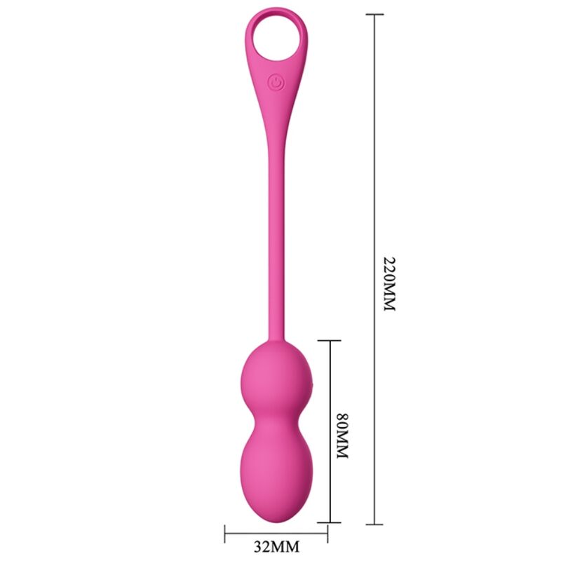 PRETTY LOVE - PALLINE VIBRANTI RICARICABILI ROSA ELVIRA