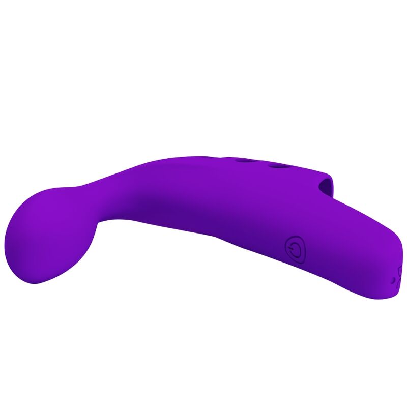 PRETTY LOVE - VIBRATORE DA DITO RICARICABILE VIOLA GORGON