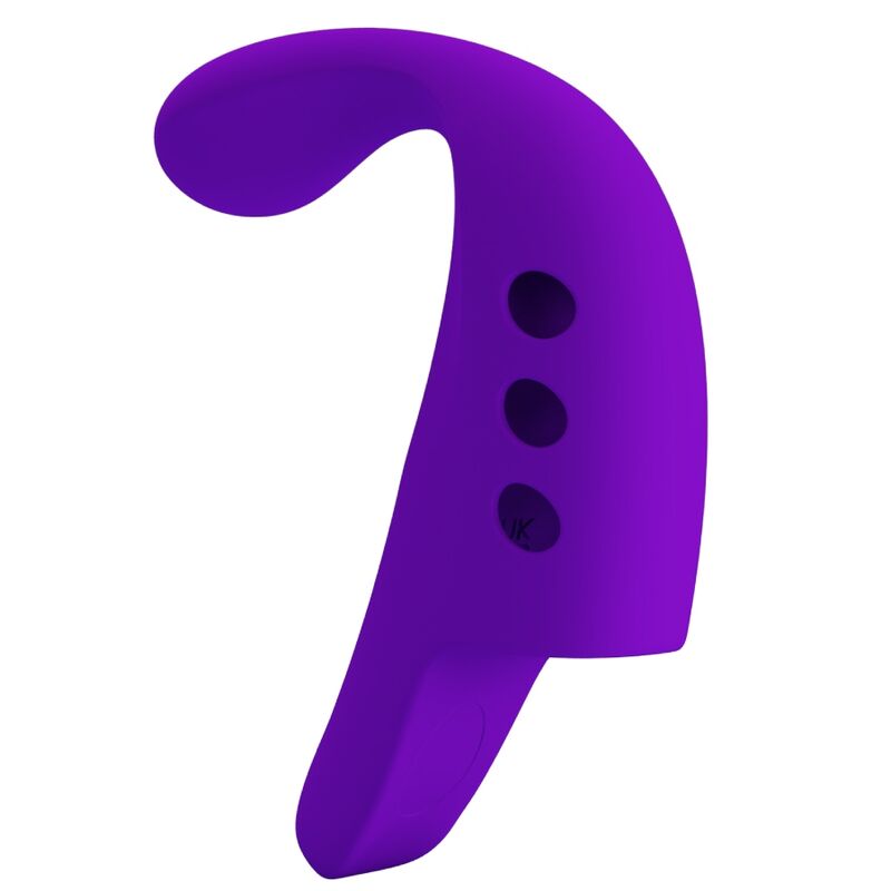 PRETTY LOVE - VIBRATORE DA DITO RICARICABILE VIOLA GORGON
