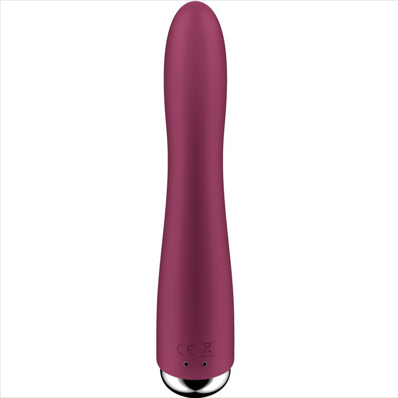 SATISFYER - VIBRATORE ROTANTE SPINNING VIBE 1 G-SPOT ROSSO