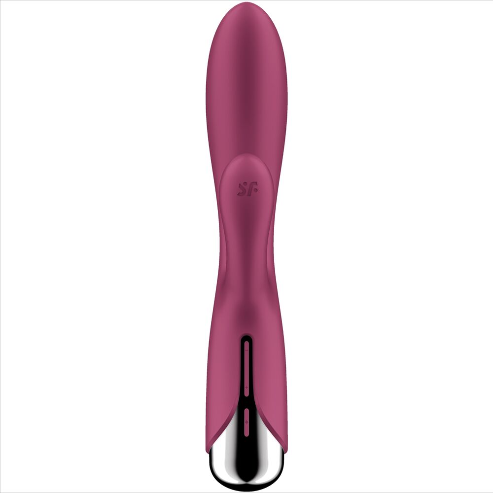 SATISFYER - CONIGLIO GIREVOLE 1 STIMOLAZIONE CLITORIDE E PUNTO G ROSSO