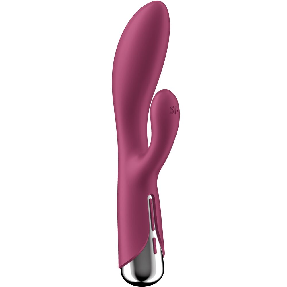 SATISFYER - CONIGLIO GIREVOLE 1 STIMOLAZIONE CLITORIDE E PUNTO G ROSSO