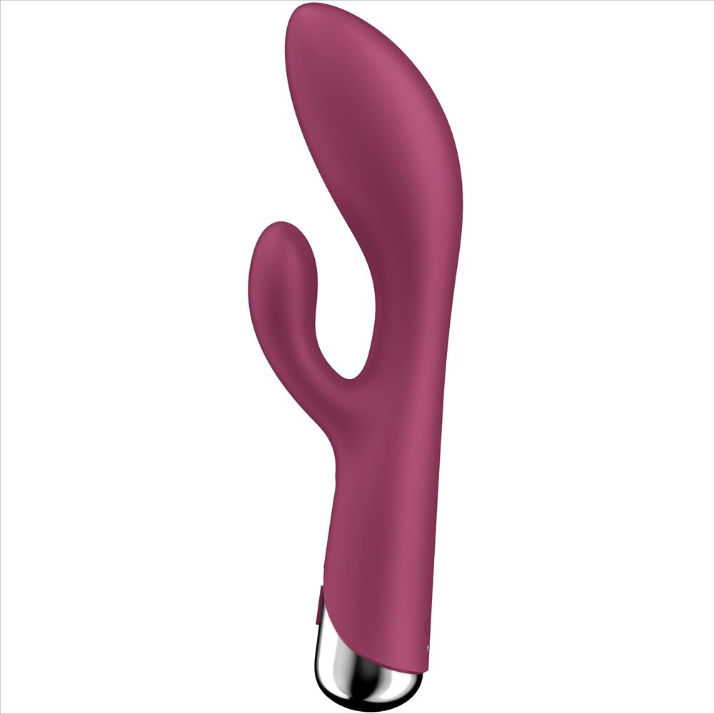 SATISFYER - CONIGLIO GIREVOLE 1 STIMOLAZIONE CLITORIDE E PUNTO G ROSSO