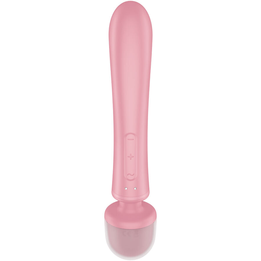 SATISFYER - VIBRATORE MASSAGGIATORE CONIGLIO TRIPLO AMANTE ROSA