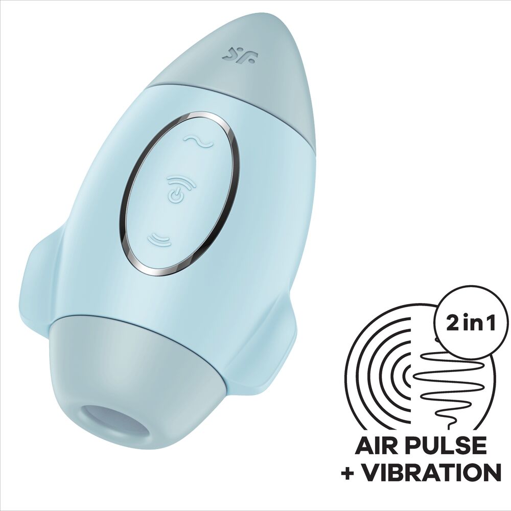 SATISFYER - MISSION CONTROL LILAC PICCOLO VIBRATORE A DOPPIO IMPULSO