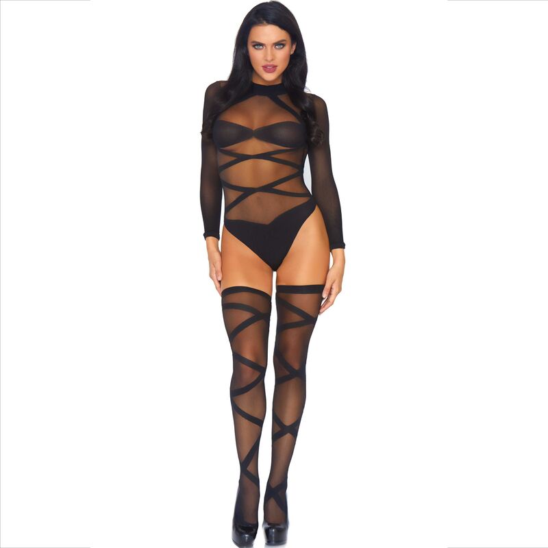 LEG AVENUE - SET 2 PEZZI BODY E COSCE