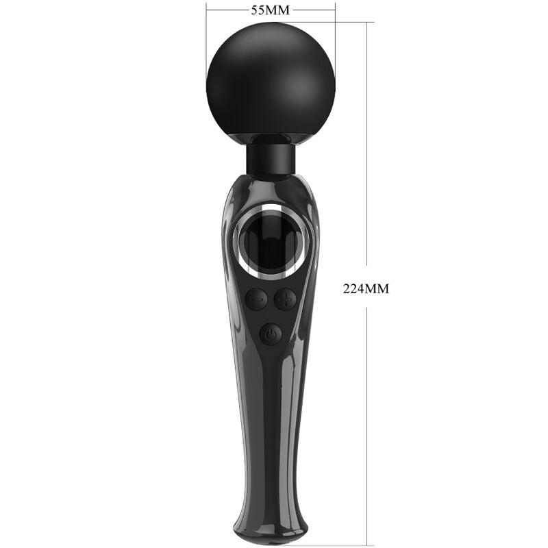 PRETTY LOVE - SKYLER VIBRATORE A BACCHETTA NERO