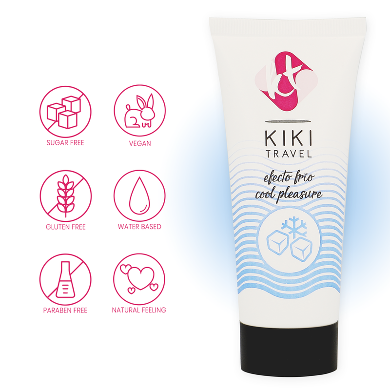 KIKÍ TRAVEL - LUBRIFICANTE EFFETTO RINFRESCANTE 50 ML