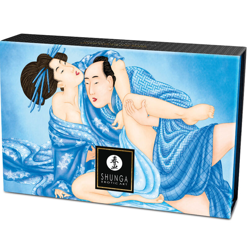 SHUNGA - KIT DE POLVO DE MASAJE DE COCO COMESTIBLE