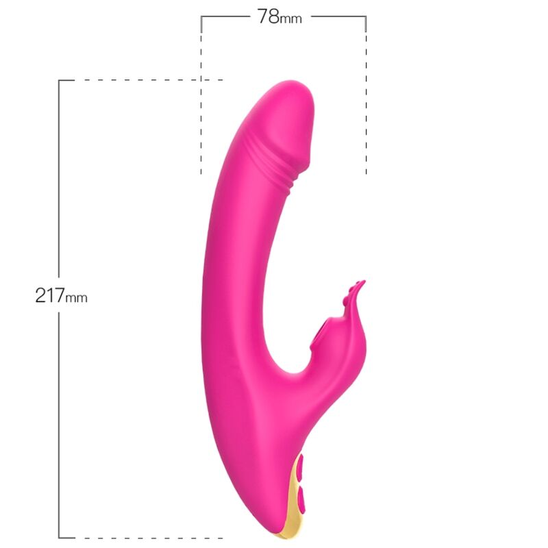 ARMONY - AMANTE SUCCHIATORE CLITORIDE E PUNTO G FUCSIA