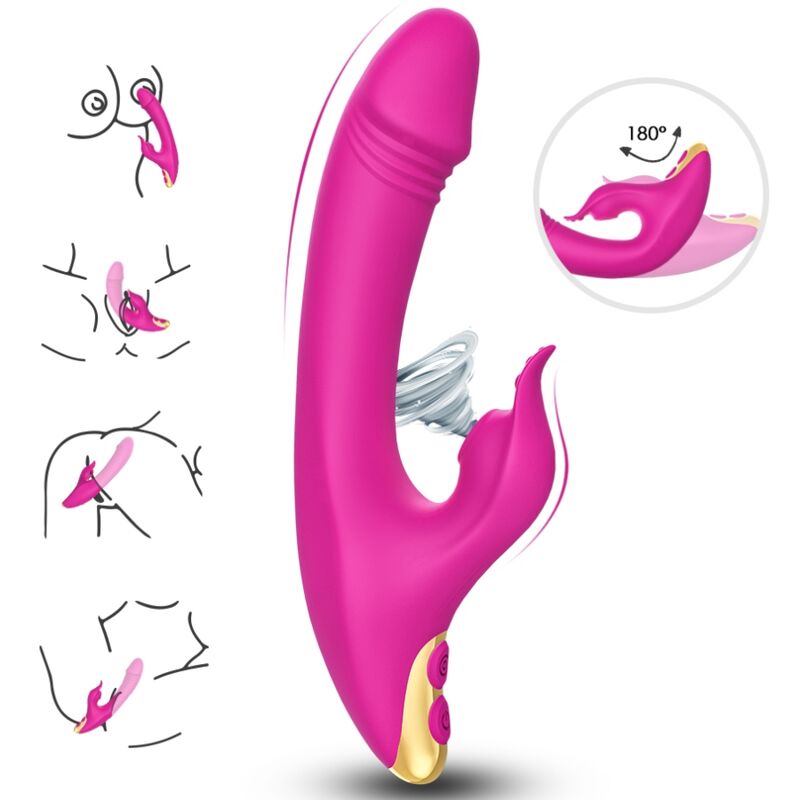 ARMONY - AMANTE SUCCHIATORE CLITORIDE E PUNTO G FUCSIA