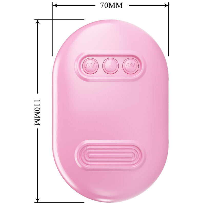 PRETTY LOVE - PINZETTE PER ELETTROSTIMOLAZIONE ROSA CON SCATOLA A SORPRESA