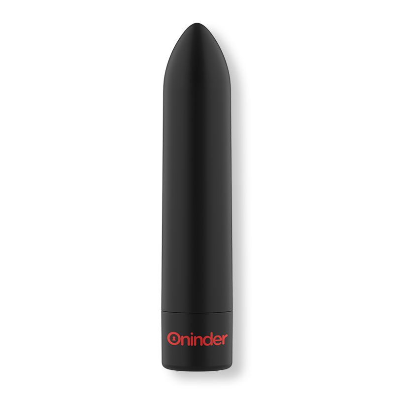 ONINDER - VIBRATORE BERLIN BULLET NERO 9 MODALITÀ 8,5 X 2 CM - APP GRATUITA