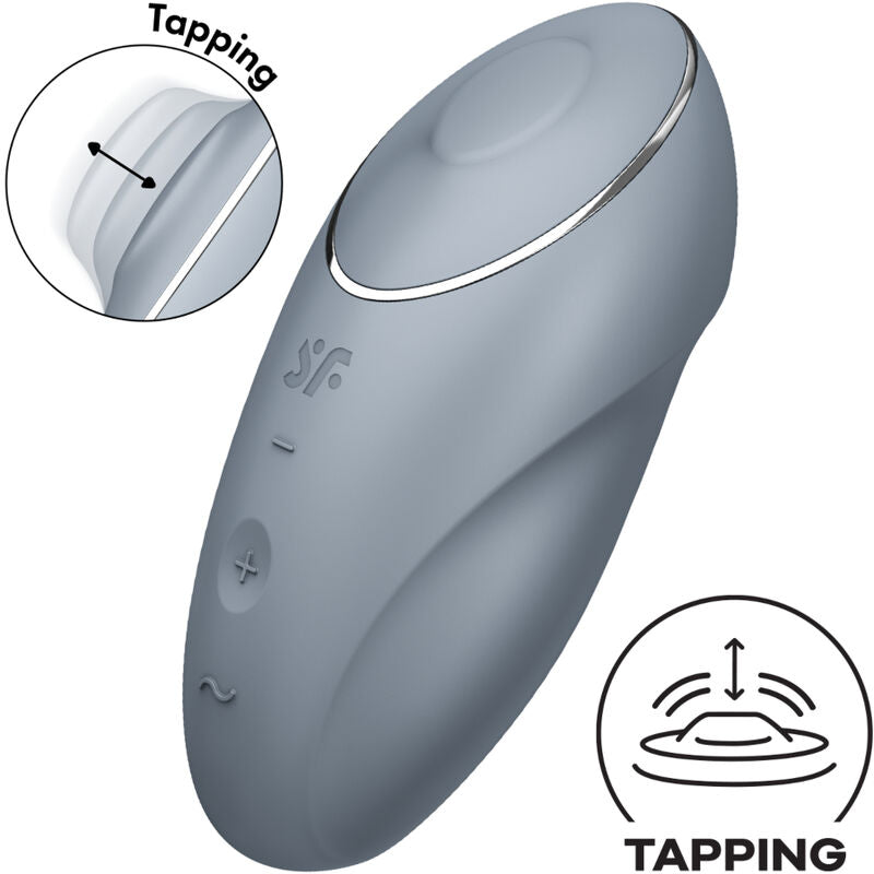 SATISFYER - TAP &amp; CLIMAX 1 VIBRATORE DA APPOGGIO ROSSO