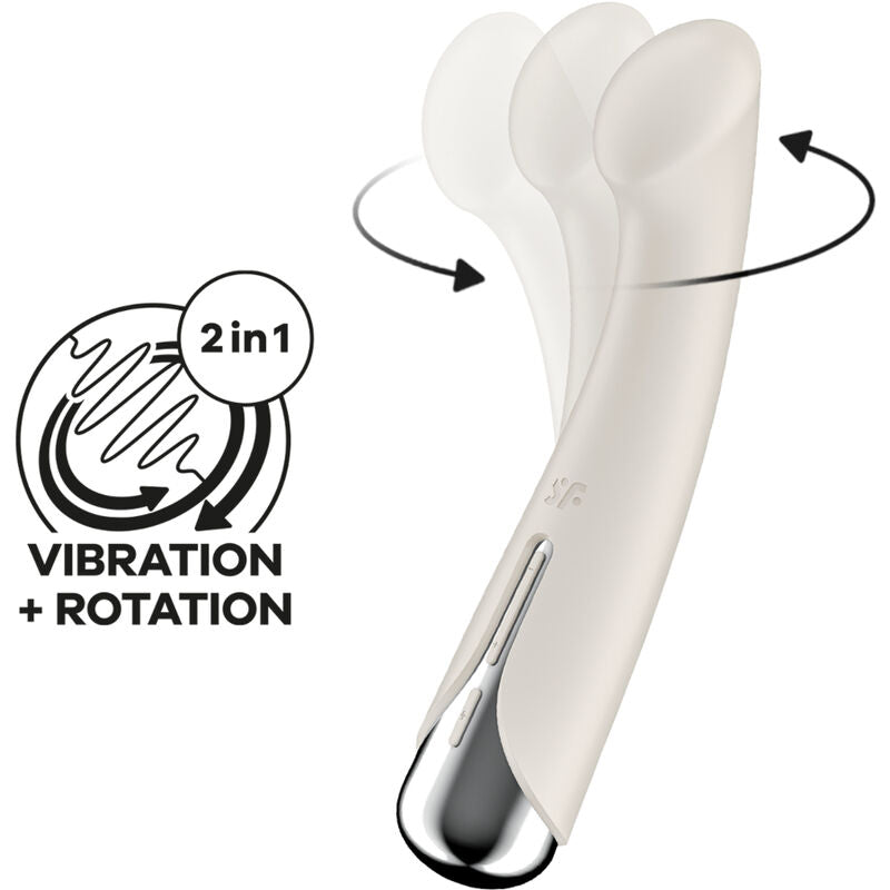 SATISFYER - VIBRATORE ROTANTE G-SPORT 1 ROSSO