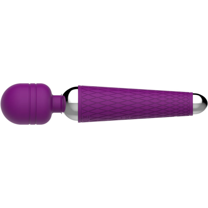 ARMONY - MASAJEADOR Y VIBRADOR DE CABEZAL FLEXIBLE VIOLETA