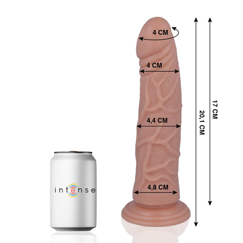 MR INTENSE - 22 CAZZI REALISTICI 20,1 CM -O- 4,4 CM