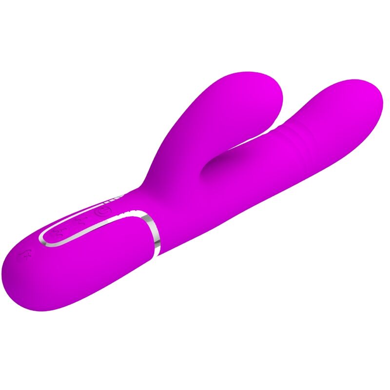 PRETTY LOVE - VIBRATORE MULTIFUNZIONE PUNTO G FUCSIA