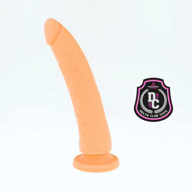 DELTA CLUB - JUGUETES DILDO NATURAL SILICONA MÉDICA 20 CM -O- 4 CM
