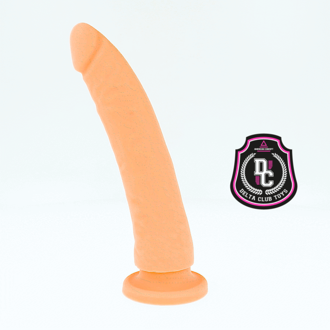 DELTA CLUB - TOYS DILDO NATURALE IN SILICONE MEDICO 23 CM -O- 4,5 CM