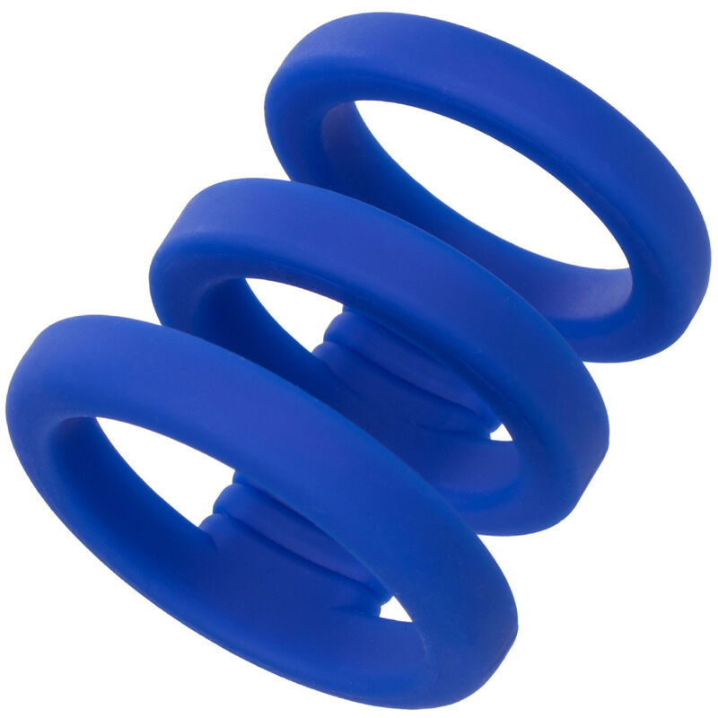 CALEXOTICS - GABBIA PER CAZZO TRIPLO ADMIRAL BLU