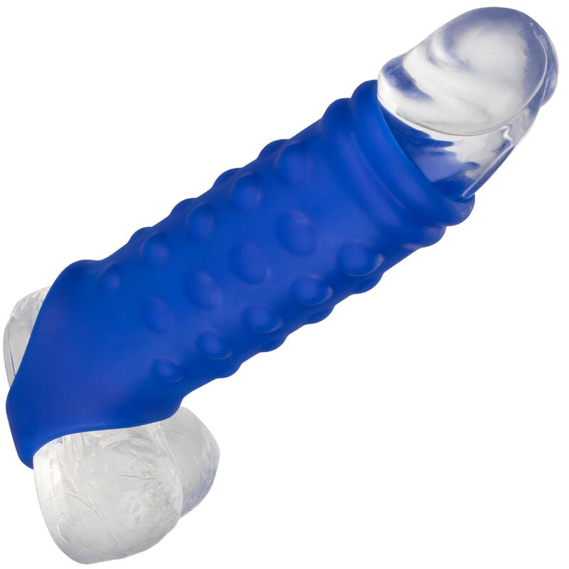 CALEXOTICS - ADMIRAL COPRIPENE CON PERLINE IN SILICONE LIQUIDO BLU